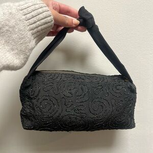Vintage black cloth bag